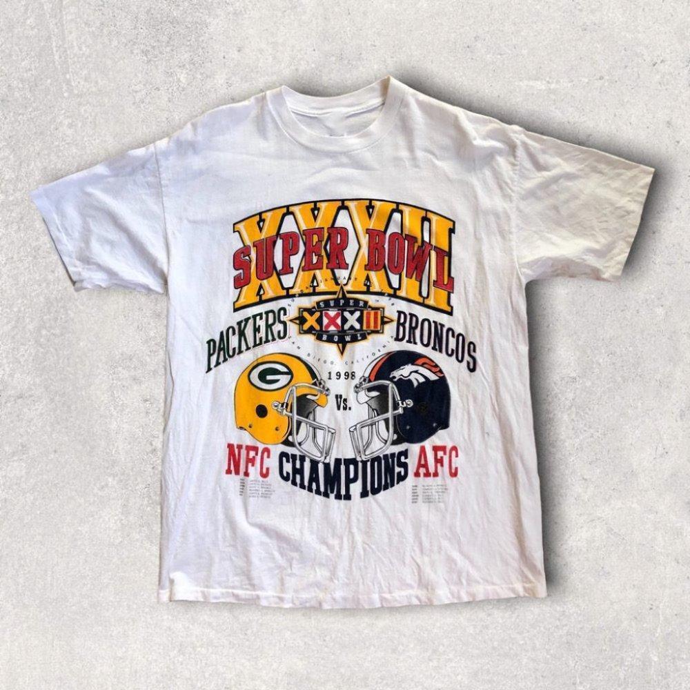 Denver Broncos Vs Green Bay Packers Super Bowl T Shirt